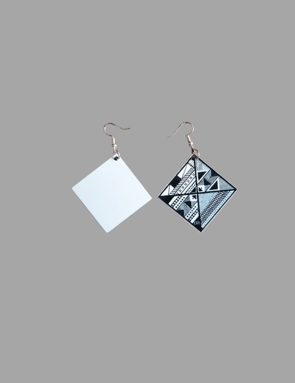 Recta Ndebele Earrings - Image 3